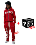 RED JACKET  + FREE PANTS = FREE ITEM