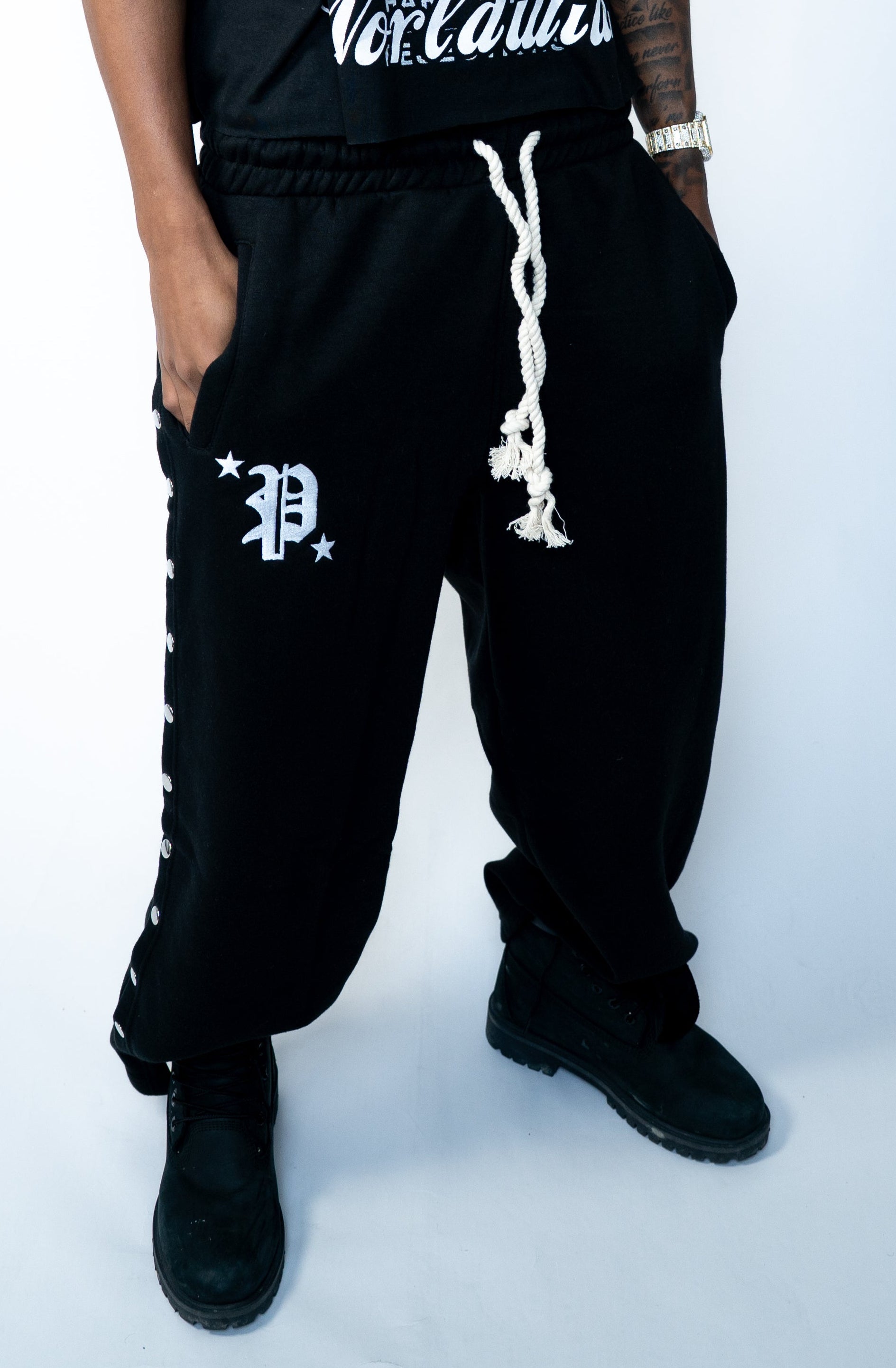 PREVAIL SNAP BUTTON PANTS