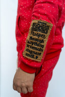 RED JACKET  + FREE PANTS = FREE ITEM