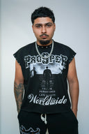 PREVAIL SLEEVELESS TEE BLACK