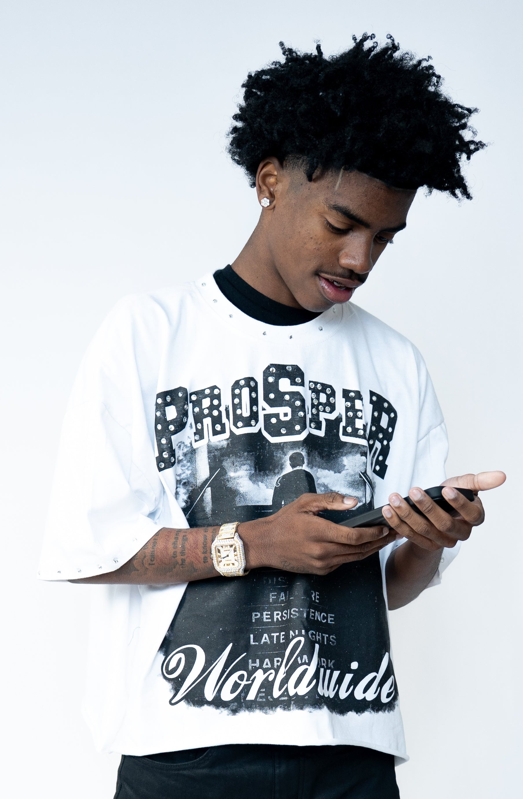 PREVAIL TEE WHITE