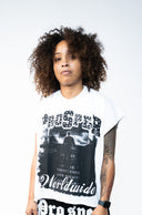 PREVAIL SLEEVELESS TEE WHITE