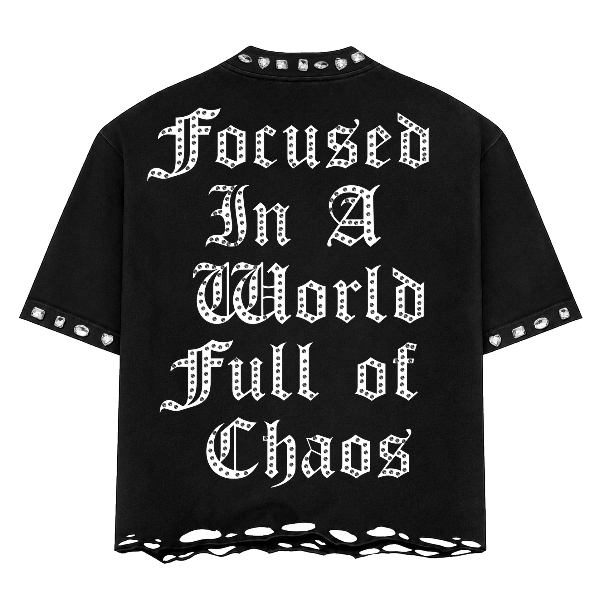 "CHARCOAL" TEE