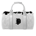 PREVAIL DIAMOND DUFFLE "WHITE"